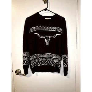Cotton & Rye Outfitters Western Sweater Size M